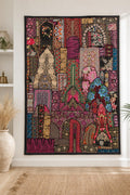 Midnight Bazaar Vintage Indian Wall Hanging – main product view
